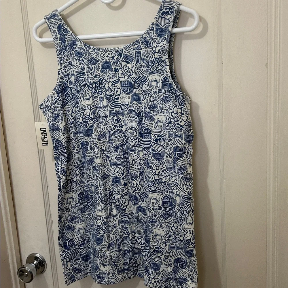 Duluth trading co farm toile tank, brand new - Picture 4 of 5